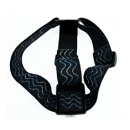 Soporte - correa para la cabeza ajustable phoenix para camaras sport & gopro hero 4 - 3+ - 3 - 2 - 1 de color negro con antidesl