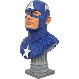 Figura diamond collection marvel comics capitan america legends collection 1 - 2 escala