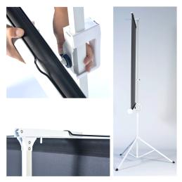 Pantalla trípode proyección 80pulgadas