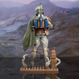 Figura diamond select toys star wars milestones return of the jedi boba fett escala 1 - 6 edicion limitada