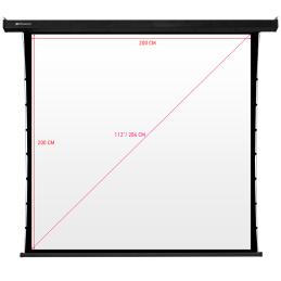 Pantalla tensiónada proyección 112pulgadas