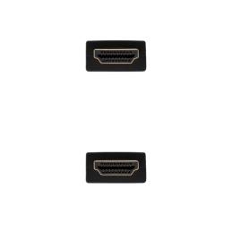 Cable nanocable hdmi macho - macho negro 1m
