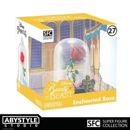 Figura abystyle studio disney la bella y la bestia - ''la rosa encantada''