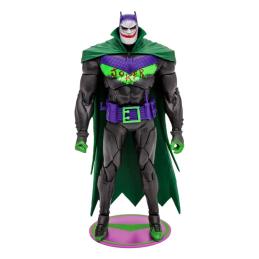 Figura mcfarlane toys dc multiverse 7in - batman (batman: white knight)(jokerized)(gold label)