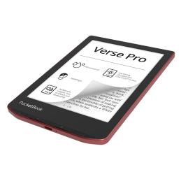 Libro electronico ebook pocketbook verse pro ereader 6pulgadas 16 gb rojo - passion red