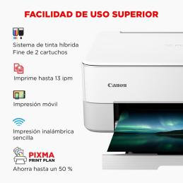 Multifuncion canon pixma ts5351i inyeccion color a4 - 13ppm - wifi - duplex impresion - ppp - blanco