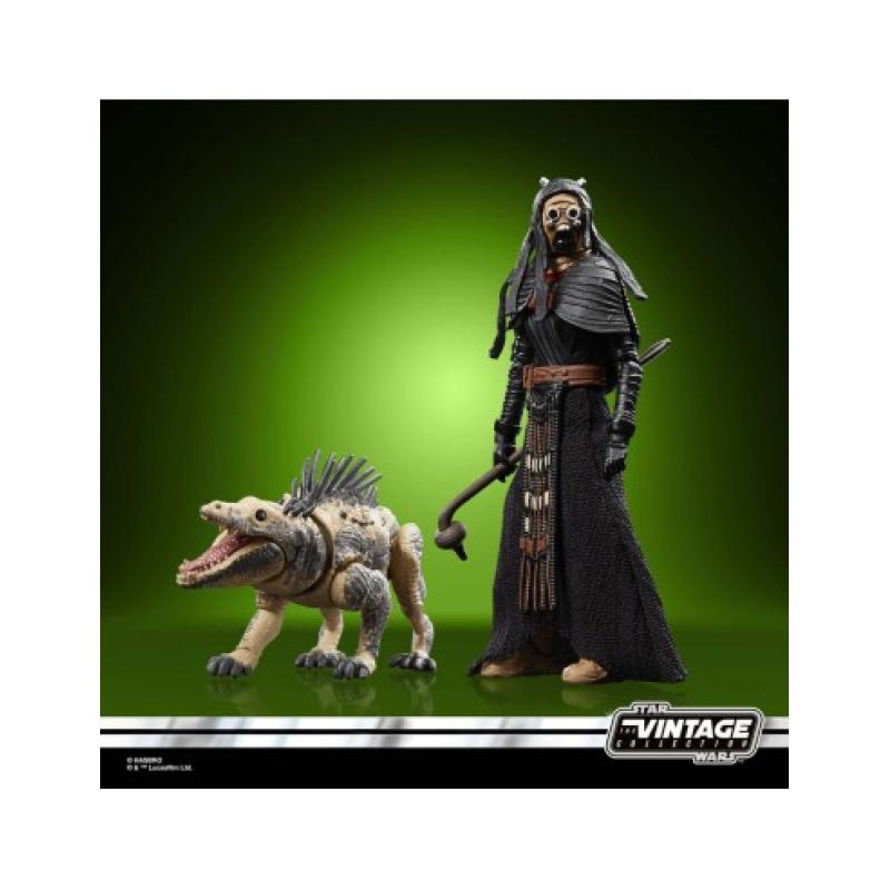 Figura hasbro star wars coleccion vintage - tusken & massiff