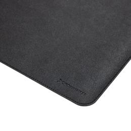 Phoenix matepad alfrombrilla ratón pu 80 x 40 cm antideslizante impermeable materíal simil cuero negra