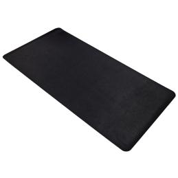 Phoenix matepad alfrombrilla ratón pu 80 x 40 cm antideslizante impermeable materíal simil cuero negra
