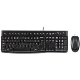 Teclado + mouse logitech mk120 usb 2.0 ingles