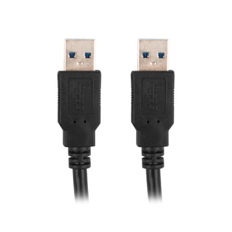 Cable usb 3.0 lanberg 1m - macho - macho - negro