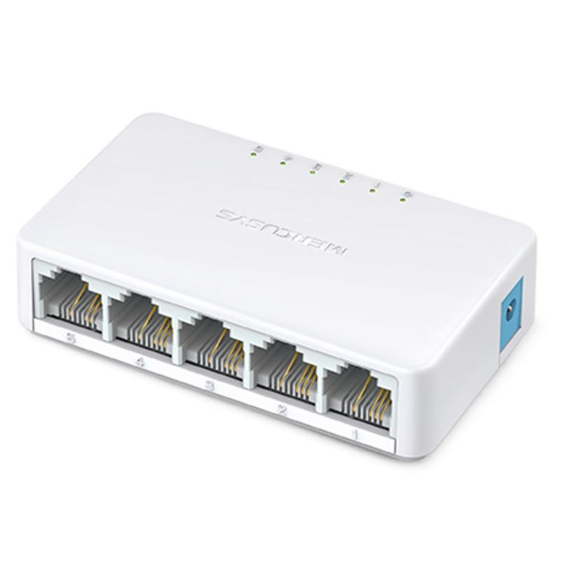 Switch mercusys ms105 5 puertos - 10 - 100mbps - rj45