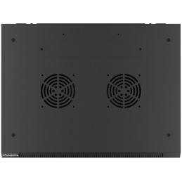 Armario lanberg 9u 600x450x507 auto ensamblado rack 19 hasta 60 kg negro