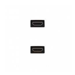 Cable hdmi(a) a hdmi(a) 4k 2m nanocable negro macho - macho - 60hz - 18gbps - v2.0
