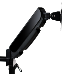 Brazo articulado soporte doble monitor ajustable 27pulgadas vesa 75 x 75 - 100 x 100