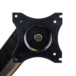 Brazo articulado soporte doble monitor ajustable 27pulgadas vesa 75 x 75 - 100 x 100