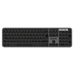 Teclado inalámbrico multidispositivo phoenix k300 blueooth dual y 2.4ghz