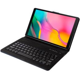 Funda silver ht para tablet samsung tab a 2019 10.1pulgadas (t510 - t515) con teclado bluetooth azul