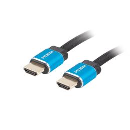 Cable hdmi lanberg m - m v2.0 premium certificate 1m negro