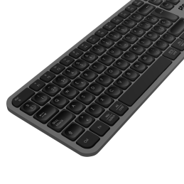 Teclado inalámbrico multidispositivo phoenix k300 blueooth dual y 2.4ghz