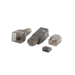 Conector lanberg rj45 cat 6a utp plug 8p8c tool - less