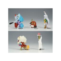 Figura banpresto one piece world collectable figure wanokuni onigashima 7 cm unidad aleatoria