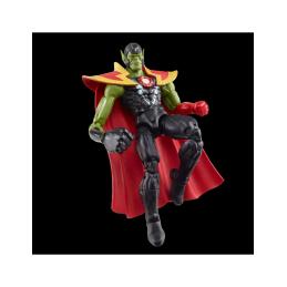 Figura hasbro marvel legends series avengers skrull queen & super - skrull