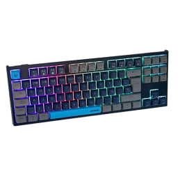 Teclado gaming royal pbt mecanico negro