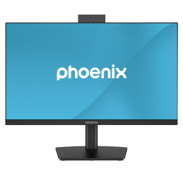 Monitor phoenix visión 24 pro 23.8pulgadas full hd panel ips webcam integrada abatible hdmi + dp altavoces integrados