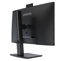 Monitor phoenix visión 24 pro 23.8pulgadas full hd panel ips webcam integrada abatible hdmi + dp altavoces integrados