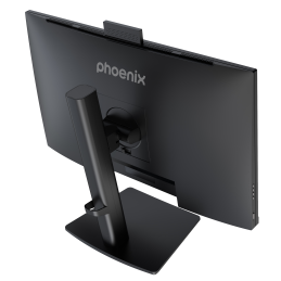 Monitor phoenix visión 24 pro 23.8pulgadas full hd panel ips webcam integrada abatible hdmi + dp altavoces integrados