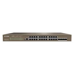 Switch ip - com g5328p - 24 - 410w 24 puertos poe gestionable