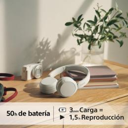Auriculares sony wh - ch520 bluetooh blanco