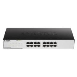 Switch 16 puertos 10 - 100 - 1000 go - sw - 16g d - link