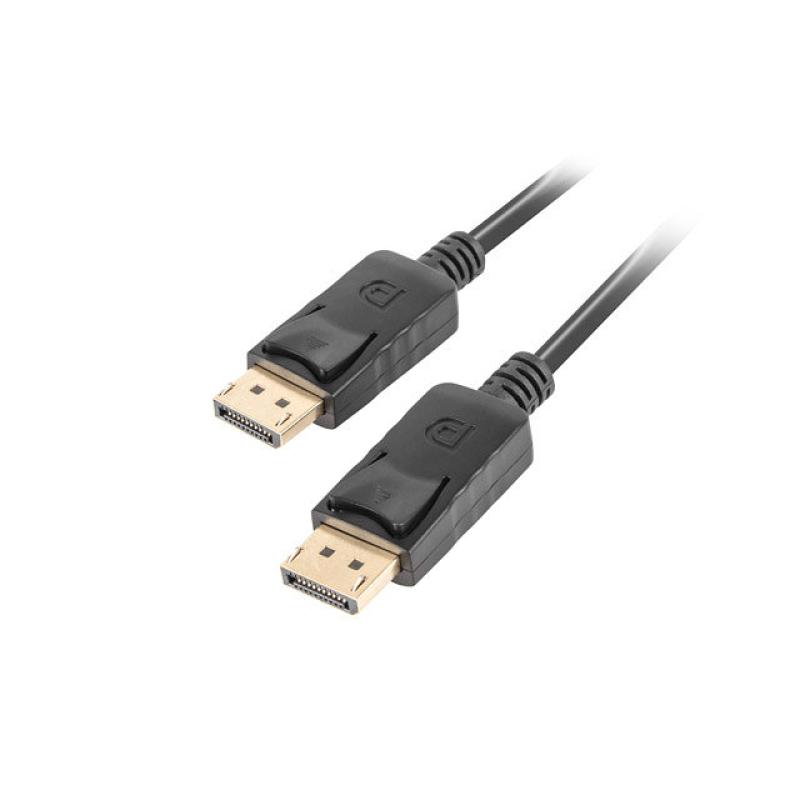 Cable lanberg displayport macho macho 4k negro 1.8m