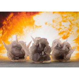 Figura tamashi nations marvel avengers infinity war capitan america 16 cm set de efectos especiales