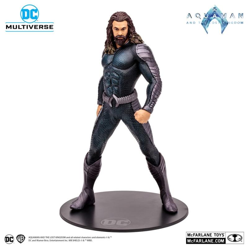Figura mcfalrne toys dc aquaman 2 movie 12in - aquaman stealth suit 30 cm