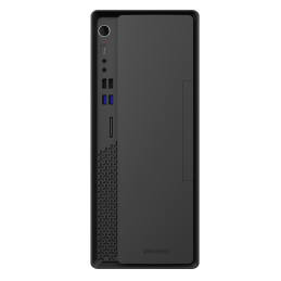 Caja pc ordenador sobremesa phoenix lite evo de 15 litros para placas matx y fuente tfx usb 3.0 y tipo c