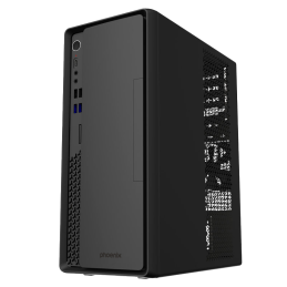 Caja pc ordenador sobremesa phoenix lite evo de 15 litros para placas matx y fuente tfx usb 3.0 y tipo c