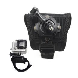 Accesorio soporte muñeca ajustable con rotacion velcro de 360 phoenix para camaras sport & gopro hero 4 - 3+ - 3 - 2 - 1 de colo