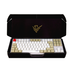 Teclado gaming royal pbt mecanico blanco