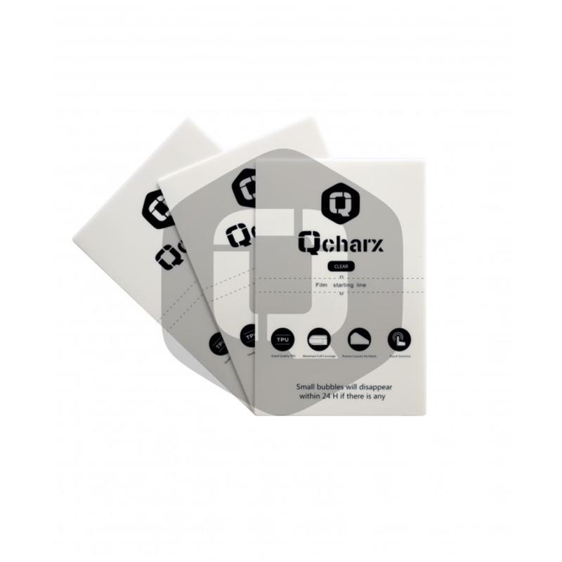 Laminas de proteccion frontales qcharx hidrogel hd qx1 lite 50 unidades