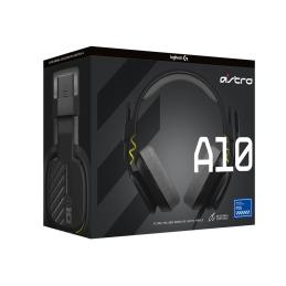 Auriculares con microfono logitech a10 astro gaming gen 2 jack 3.5mm negro