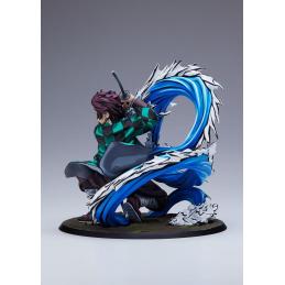 Estatua aniplex demon slayer kimetsu no yaiba tanjiro kamado 1 - 8 ver.19 cm
