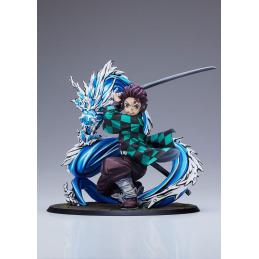 Estatua aniplex demon slayer kimetsu no yaiba tanjiro kamado 1 - 8 ver.19 cm