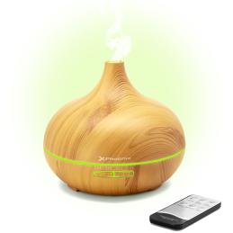 Humidificador phoenix zeno2 400 ml madera con control remoto