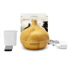 Humidificador phoenix zeno2 400 ml madera con control remoto