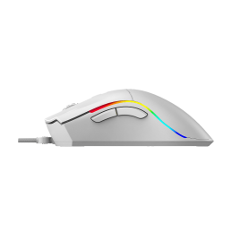 Ratón phoenix gaming void 12000 dpi de alto rendimiento blanco rgb usb configurable