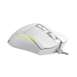 Ratón phoenix gaming void 12000 dpi de alto rendimiento blanco rgb usb configurable