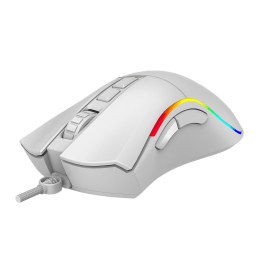 Ratón phoenix gaming void 12000 dpi de alto rendimiento blanco rgb usb configurable